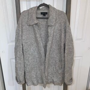 Rachel Zoe Wool Blend Duster Lagenlook Cardigan sweater